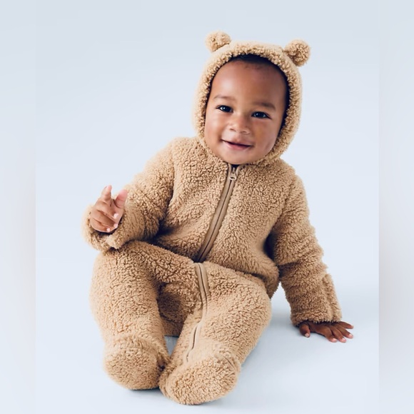 Gap Baby Teddy Sherpa One-Piece - Picture 5 of 5